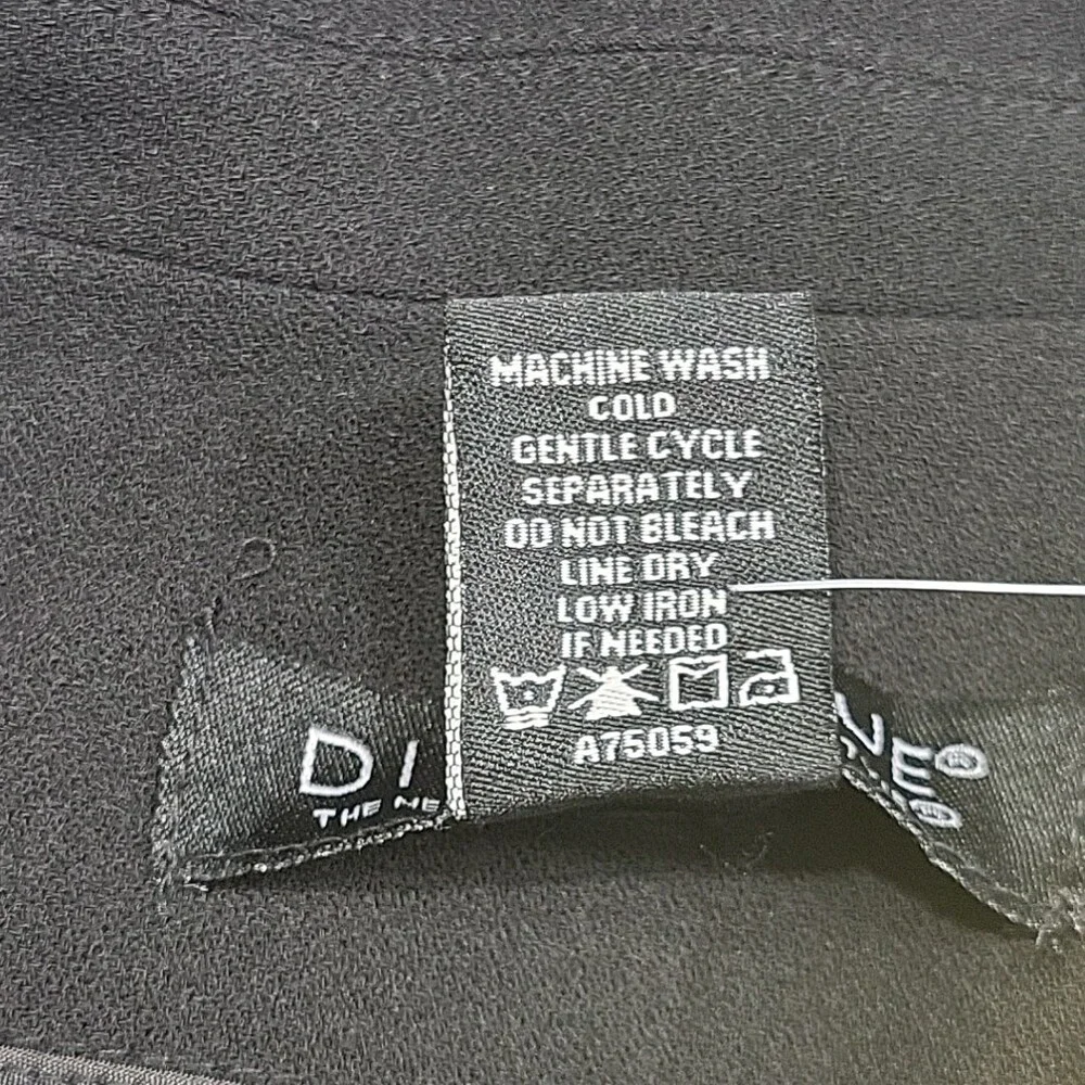 Dialogue Womens Crepe Button Jacket w Pockets Petite 28WP Plus Size 3X Black